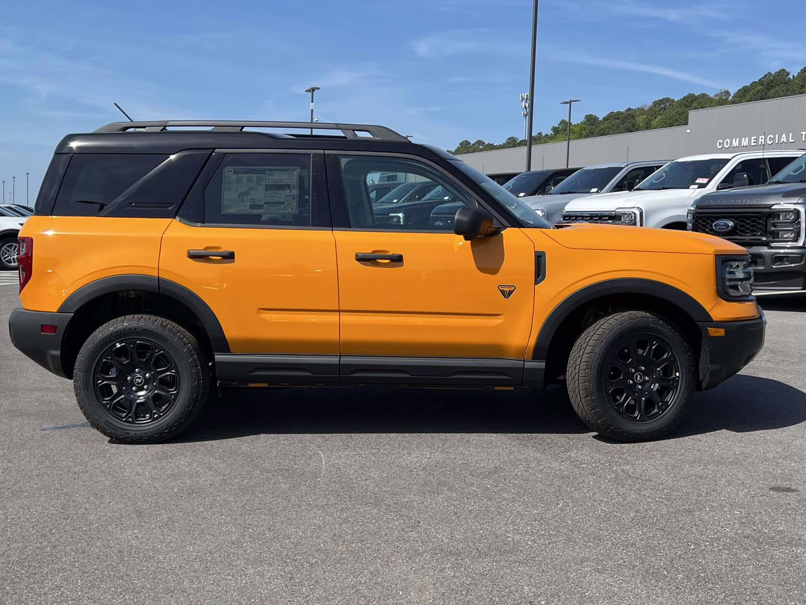 2026 Orange Ford Bronco Sport Badlands 4X4 SUV