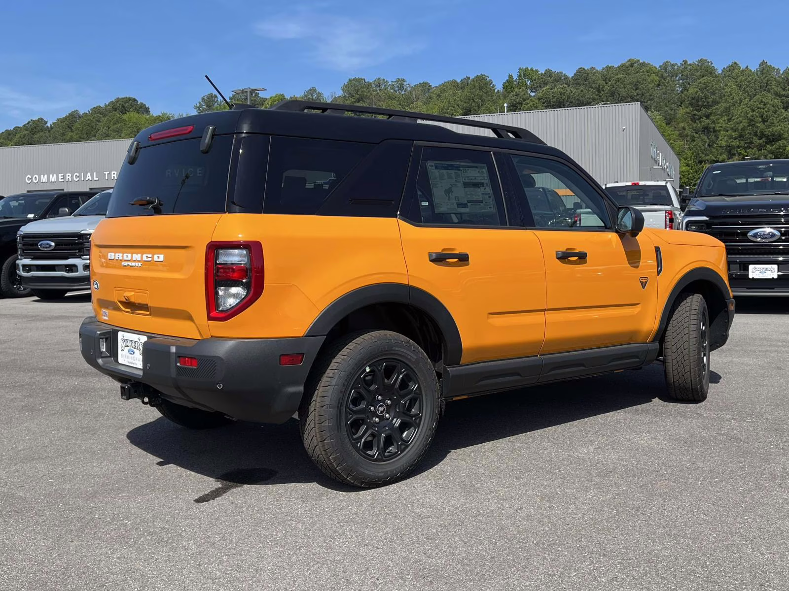 2026 Orange Ford Bronco Sport Badlands 4X4 SUV