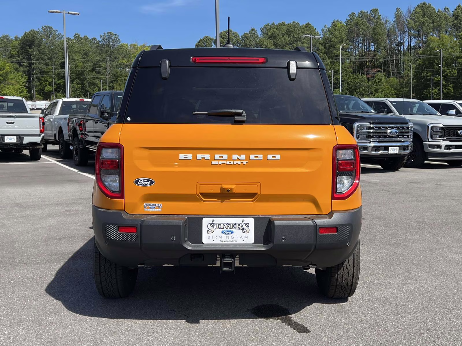 2026 Orange Ford Bronco Sport Badlands 4X4 SUV
