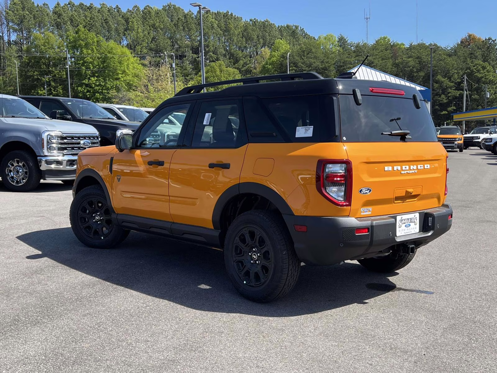 2026 Orange Ford Bronco Sport Badlands 4X4 SUV