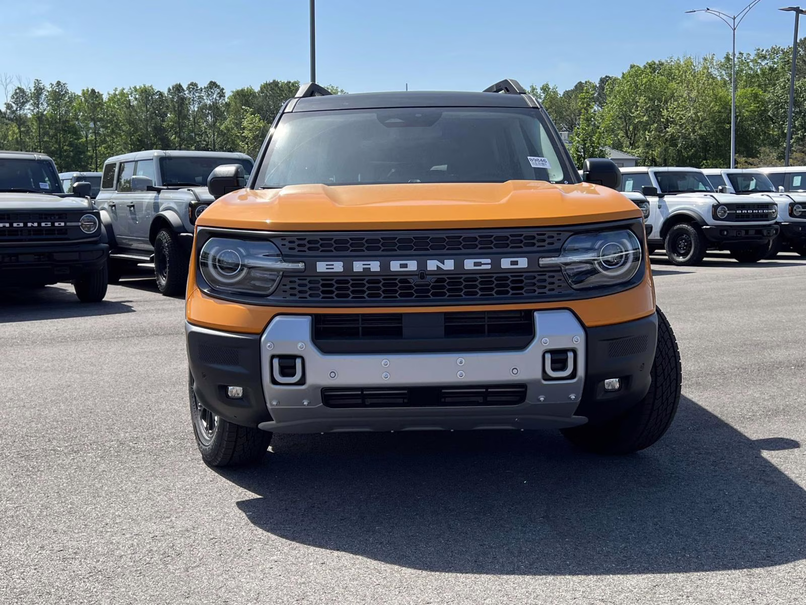 2026 Orange Ford Bronco Sport Badlands 4X4 SUV