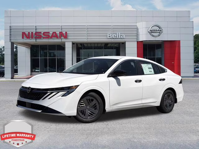 2026 Fresh Powder Nissan Sentra S FWD Sedan