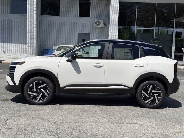 2026 Aspen White/Super Black Nissan Kicks SV FWD SUV