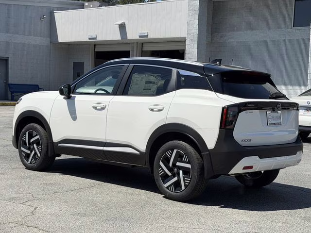 2026 Aspen White/Super Black Nissan Kicks SV FWD SUV