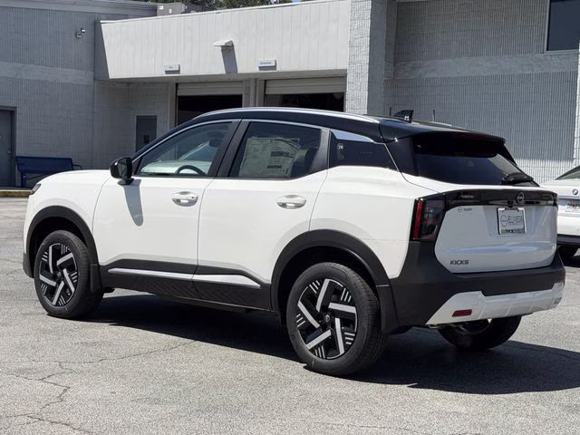 2026 Aspen White/Super Black Nissan Kicks SV FWD SUV