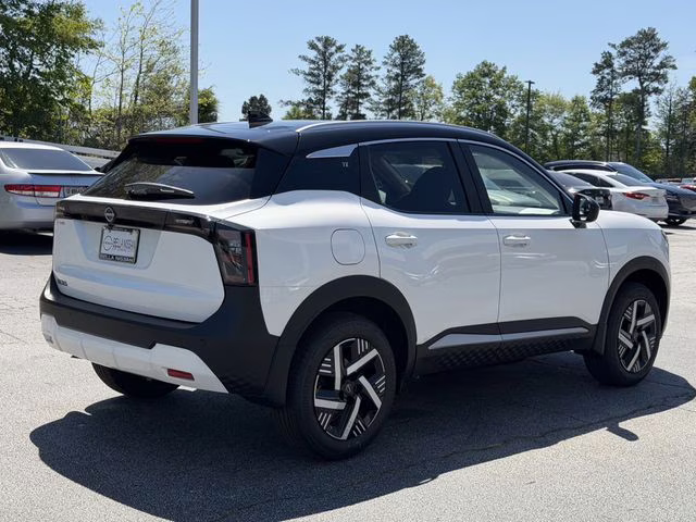 2026 Aspen White/Super Black Nissan Kicks SV FWD SUV