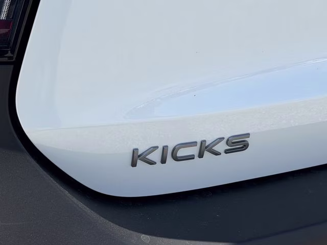 2026 Aspen White/Super Black Nissan Kicks SV FWD SUV