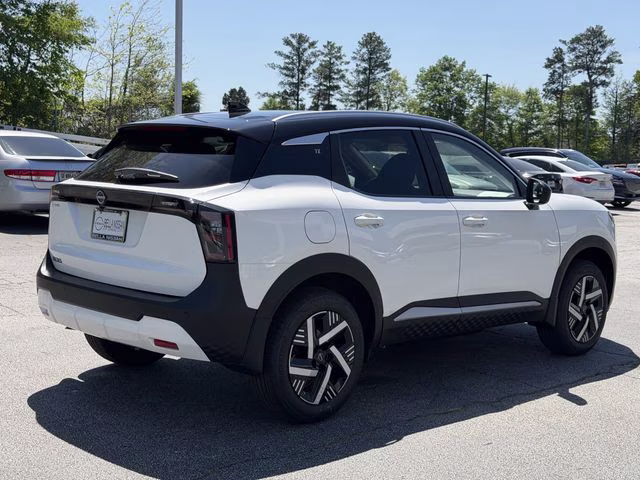 2026 Aspen White/Super Black Nissan Kicks SV FWD SUV
