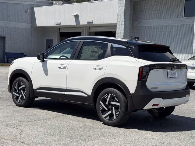 2026 Aspen White/Super Black Nissan Kicks SV FWD SUV