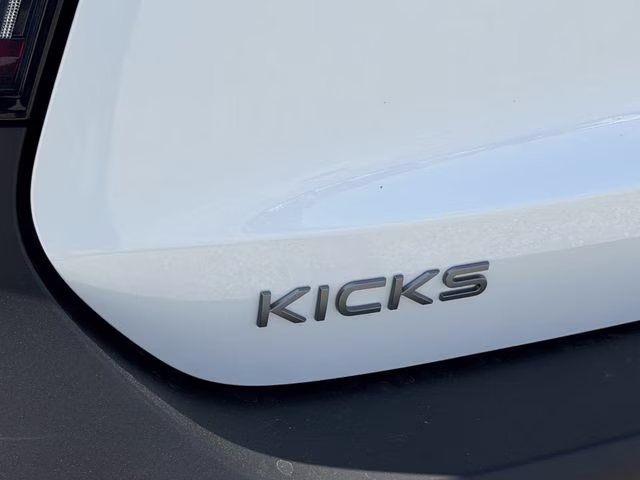 2026 Aspen White/Super Black Nissan Kicks SV FWD SUV