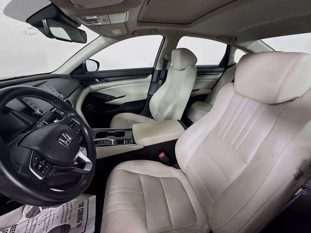 2018 Red Honda Accord EX-L 2.0T FWD Sedan