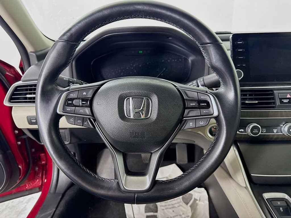 2018 Red Honda Accord EX-L 2.0T FWD Sedan
