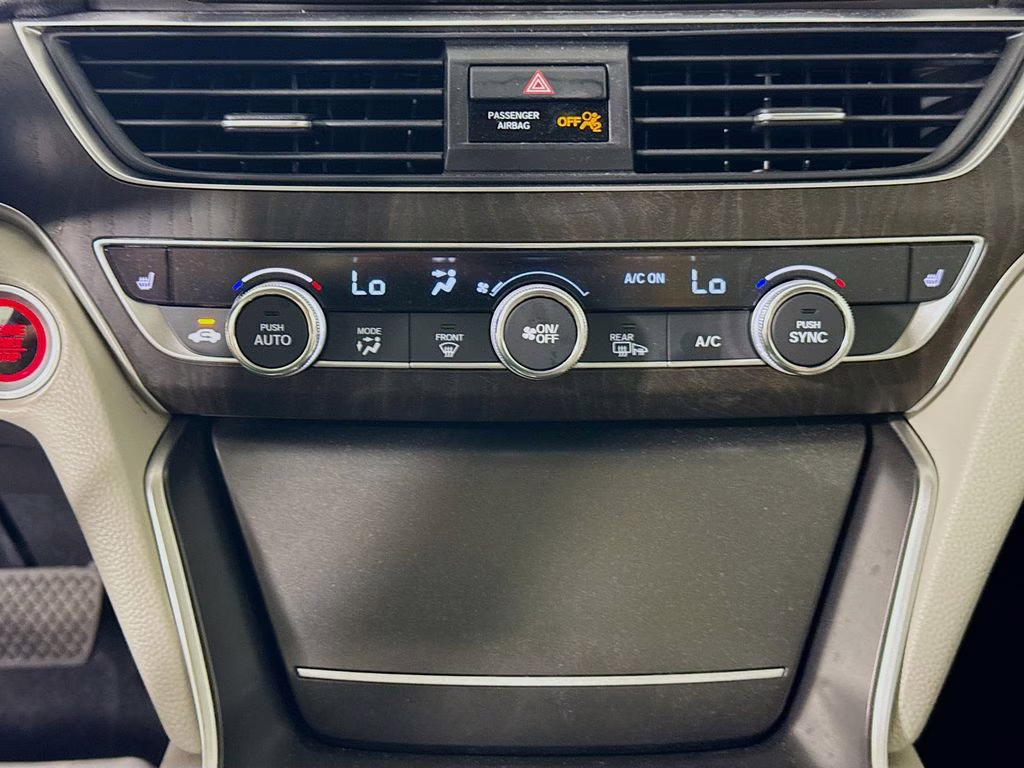 2018 Red Honda Accord EX-L 2.0T FWD Sedan