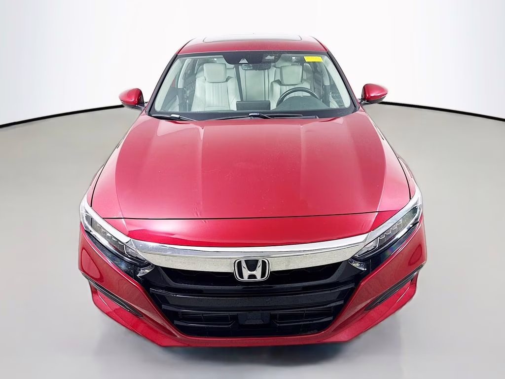 2018 Red Honda Accord EX-L 2.0T FWD Sedan