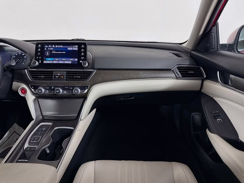 2018 Red Honda Accord EX-L 2.0T FWD Sedan