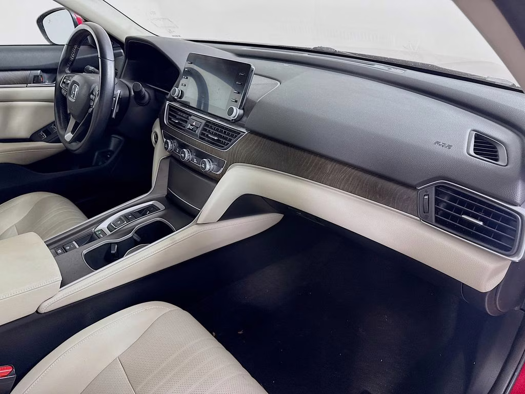 2018 Red Honda Accord EX-L 2.0T FWD Sedan