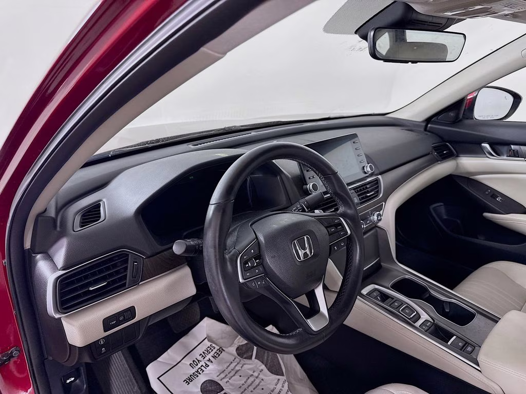2018 Red Honda Accord EX-L 2.0T FWD Sedan