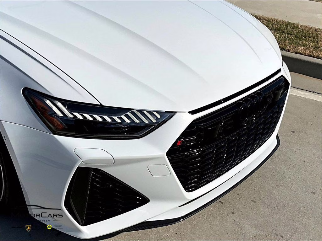 2022 Glacier White Metallic Audi RS 6 4.2 Carbon Optic and RS Design Package AWD Crossover