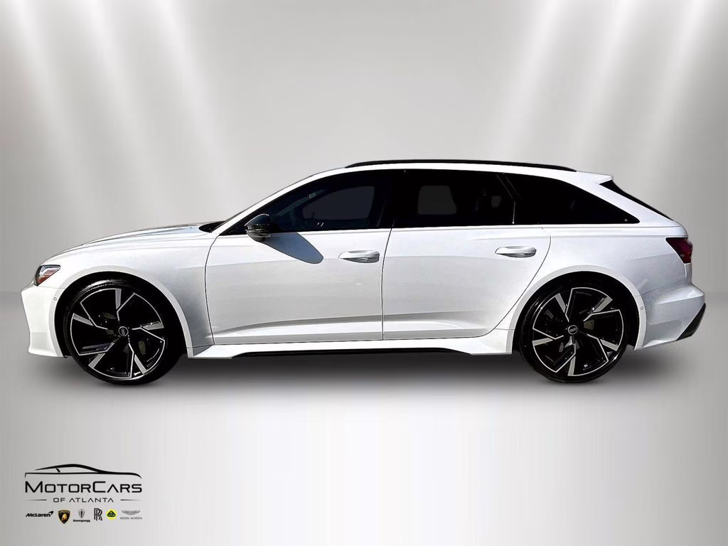 2022 Glacier White Metallic Audi RS 6 4.2 Carbon Optic and RS Design Package AWD Crossover