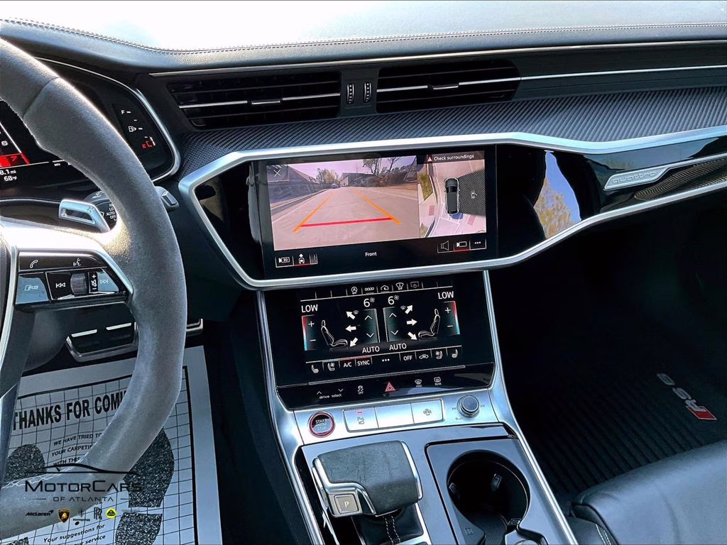 2022 Glacier White Metallic Audi RS 6 4.2 Carbon Optic and RS Design Package AWD Crossover