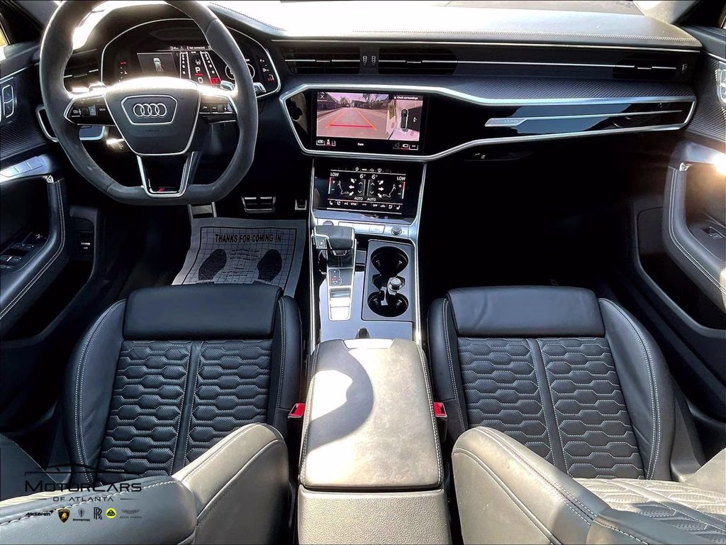 2022 Glacier White Metallic Audi RS 6 4.2 quattro AWD Crossover