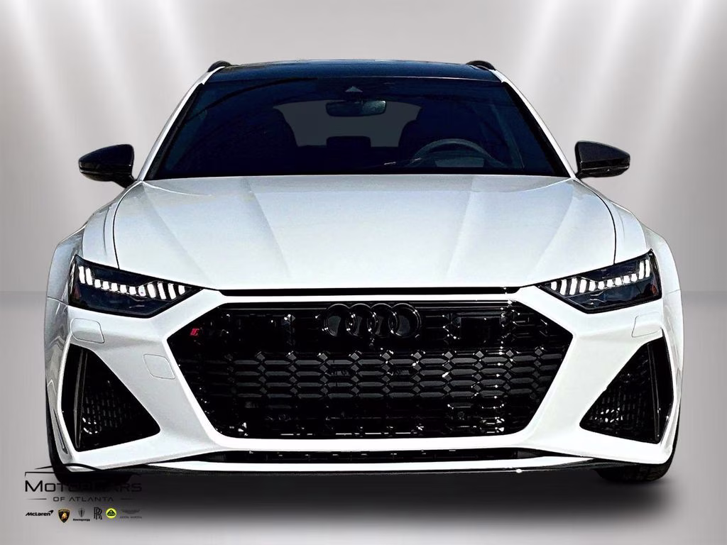 2022 Glacier White Metallic Audi RS 6 4.2 quattro AWD Crossover