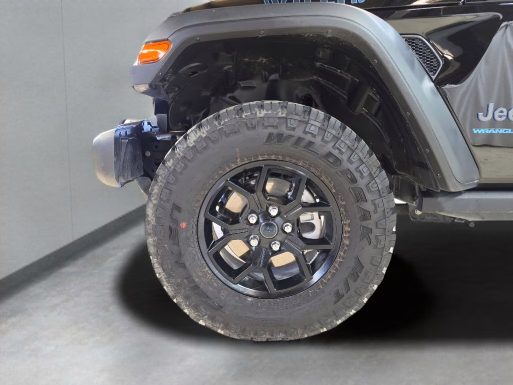 2025 Black Clearcoat Jeep Wrangler 4xe Willys 4X4 SUV