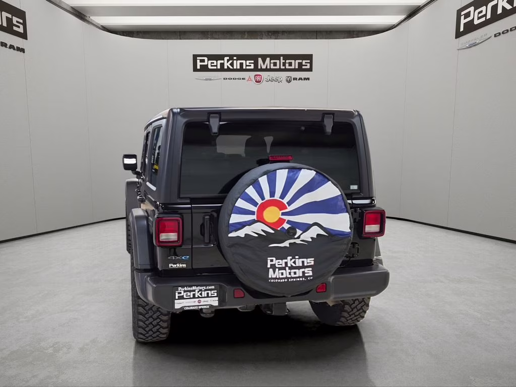 2025 Black Clearcoat Jeep Wrangler 4xe Willys 4X4 SUV