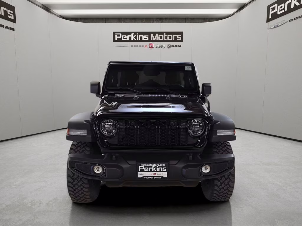 2025 Black Clearcoat Jeep Wrangler 4xe Willys 4X4 SUV