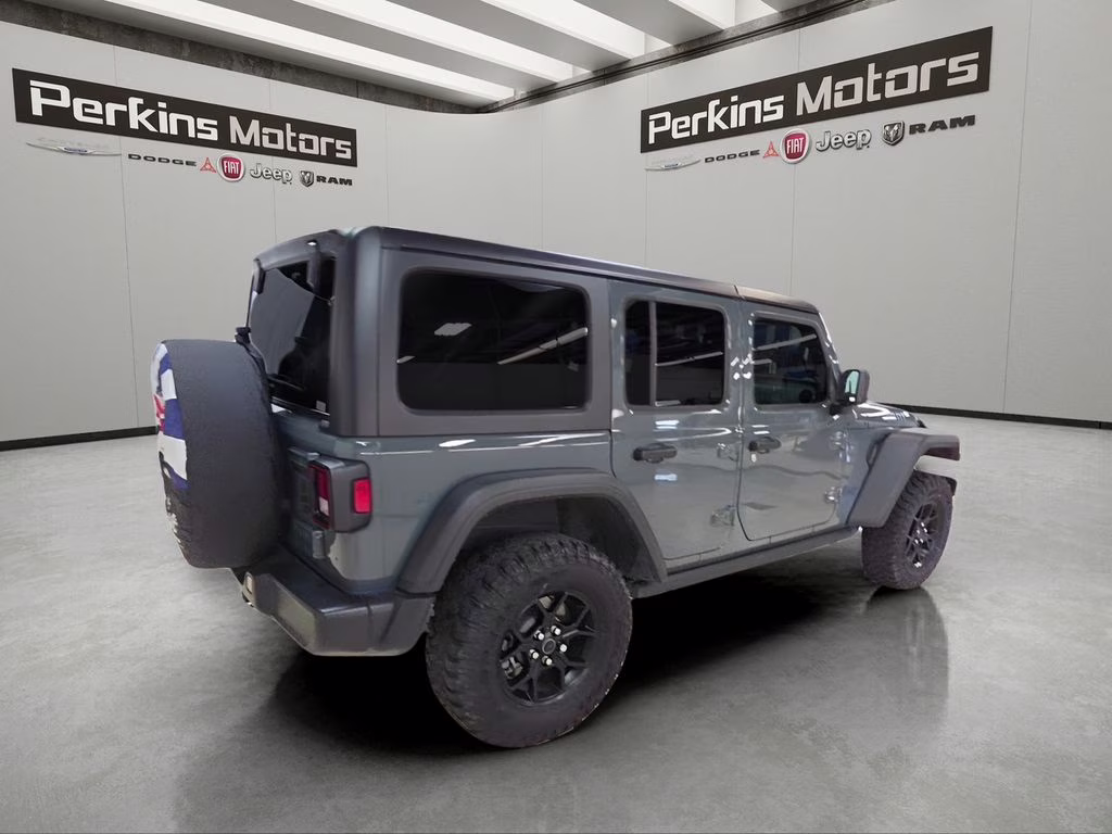 2025 Anvil Clear Coat Jeep Wrangler 4xe Willys 4X4 SUV