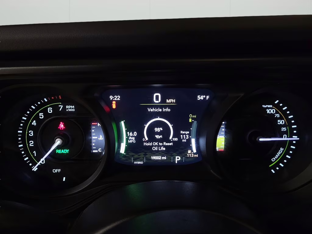 2025 Granite Crystal Metallic Clearcoat Jeep Wrangler 4xe Rubicon 4X4 SUV