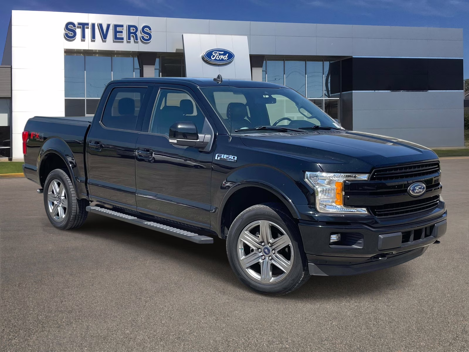 2019 Agate Black Metallic Ford F-150 Lariat 4X4 Truck