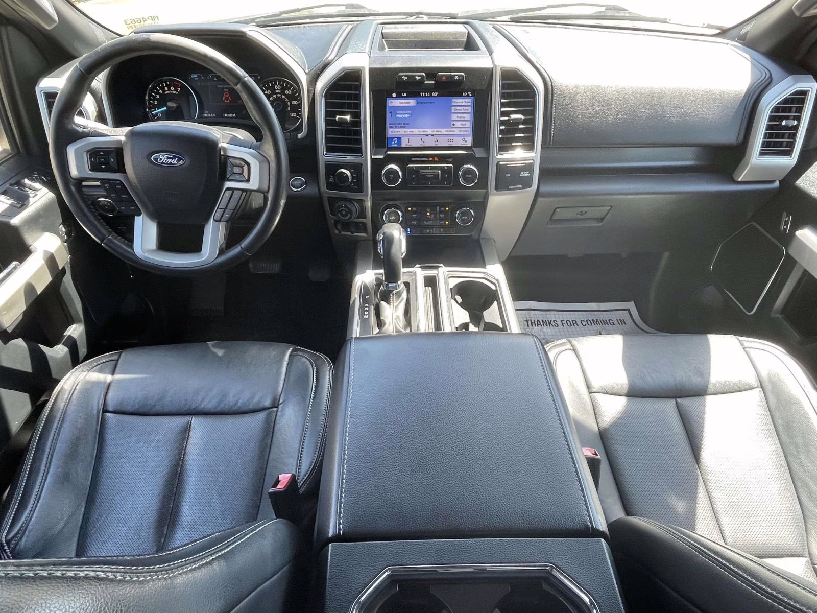 2019 Agate Black Metallic Ford F-150 Lariat 4X4 Truck