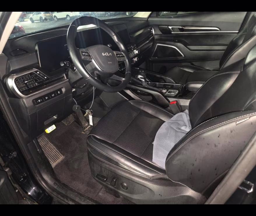 2025 Ebony Black Kia Telluride S FWD SUV