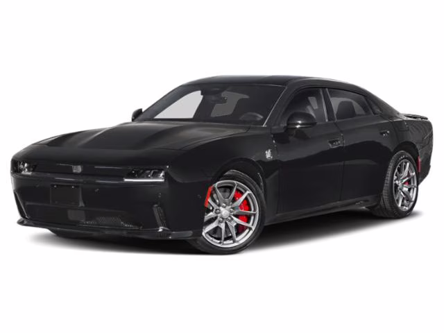 2026 Diamond Black Crystal Pearlcoat Dodge Charger R/T AWD Sedan