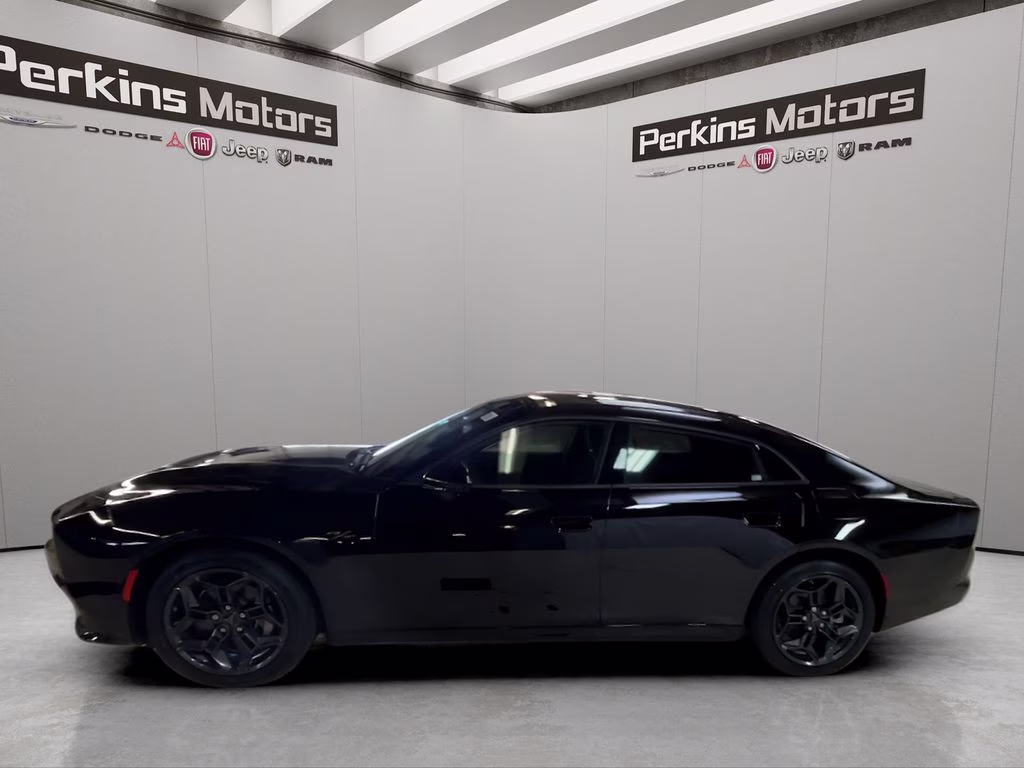 2026 Diamond Black Crystal Pearlcoat Dodge Charger R/T AWD Sedan