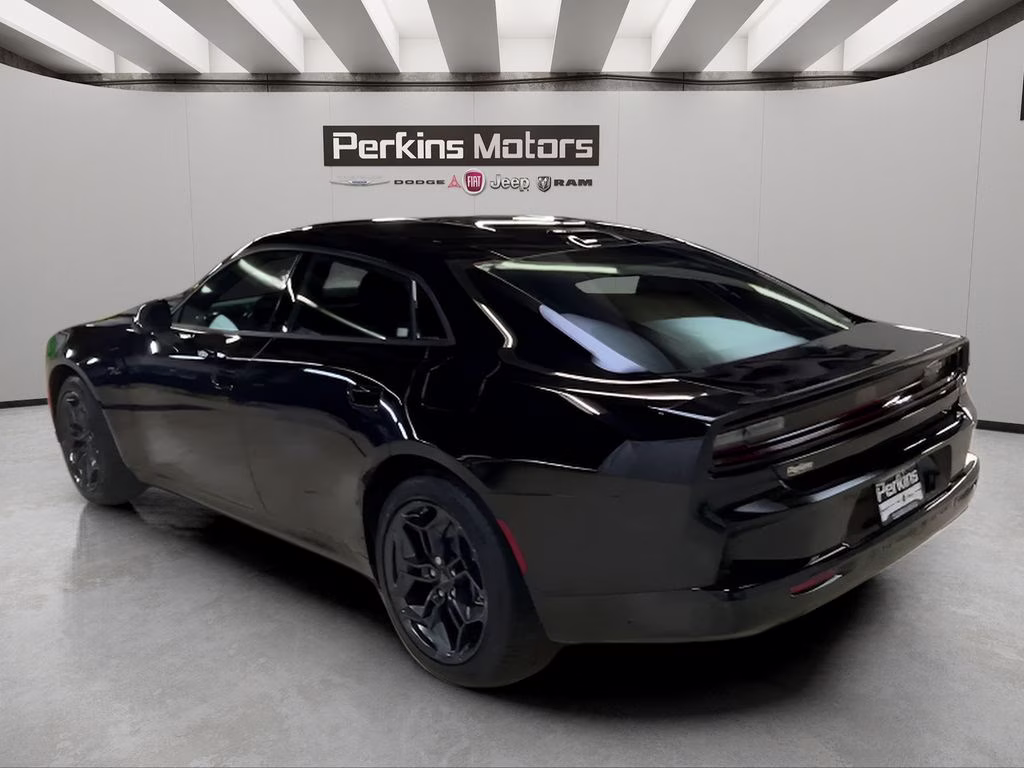 2026 Diamond Black Crystal Pearlcoat Dodge Charger R/T AWD Sedan