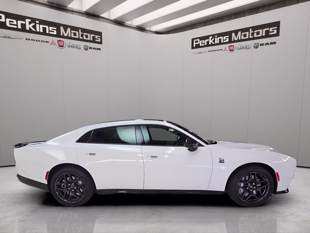 2026 Bright White Clearcoat Dodge Charger Scat Pack Plus AWD Sedan