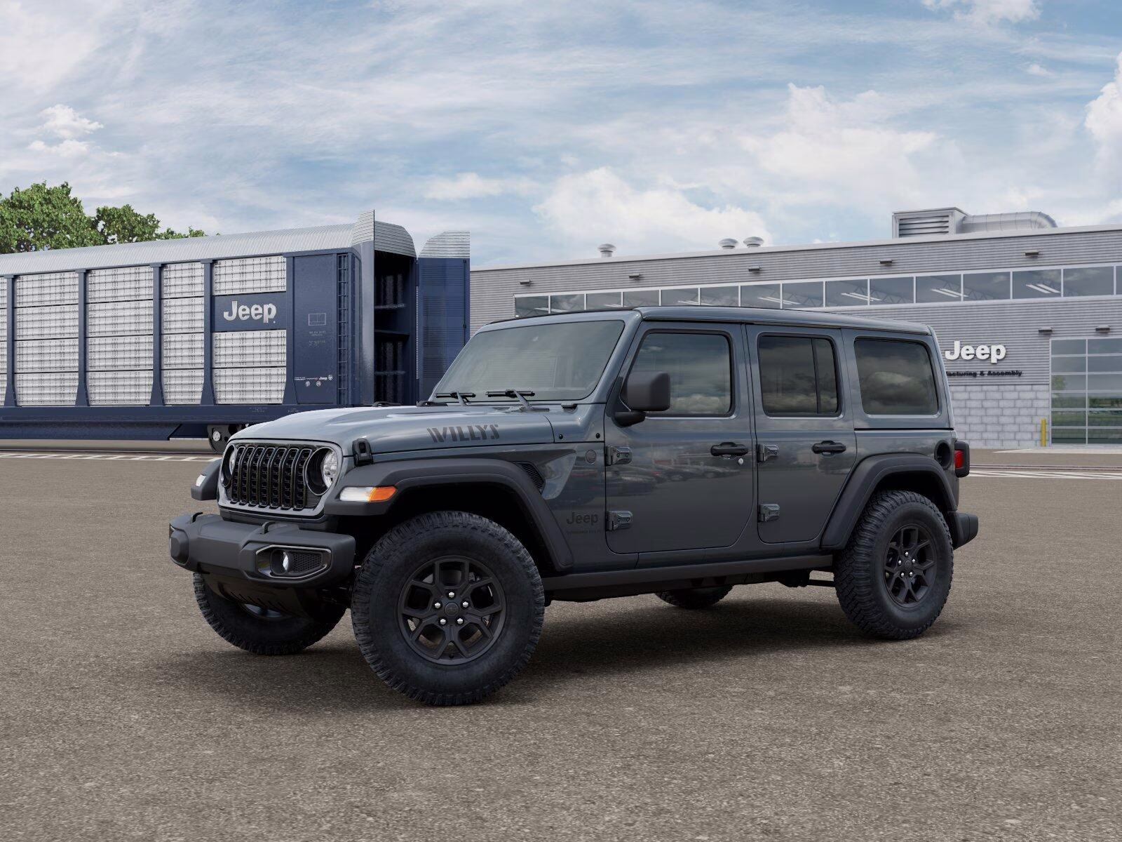 2026 Anvil Clear Coat Jeep Wrangler Wrangler 4-door Willys 4X4 4-door
