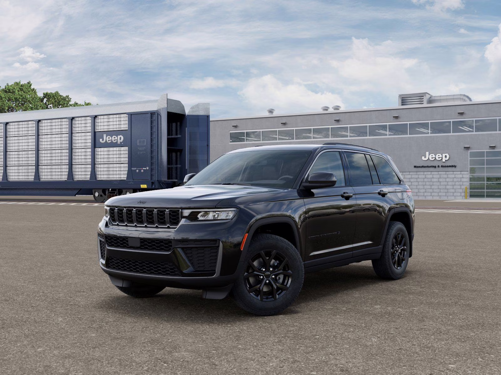 2026 Diamond Black Crystal Pearlcoat Jeep Grand Cherokee Laredo Altitude 4X4 SUV