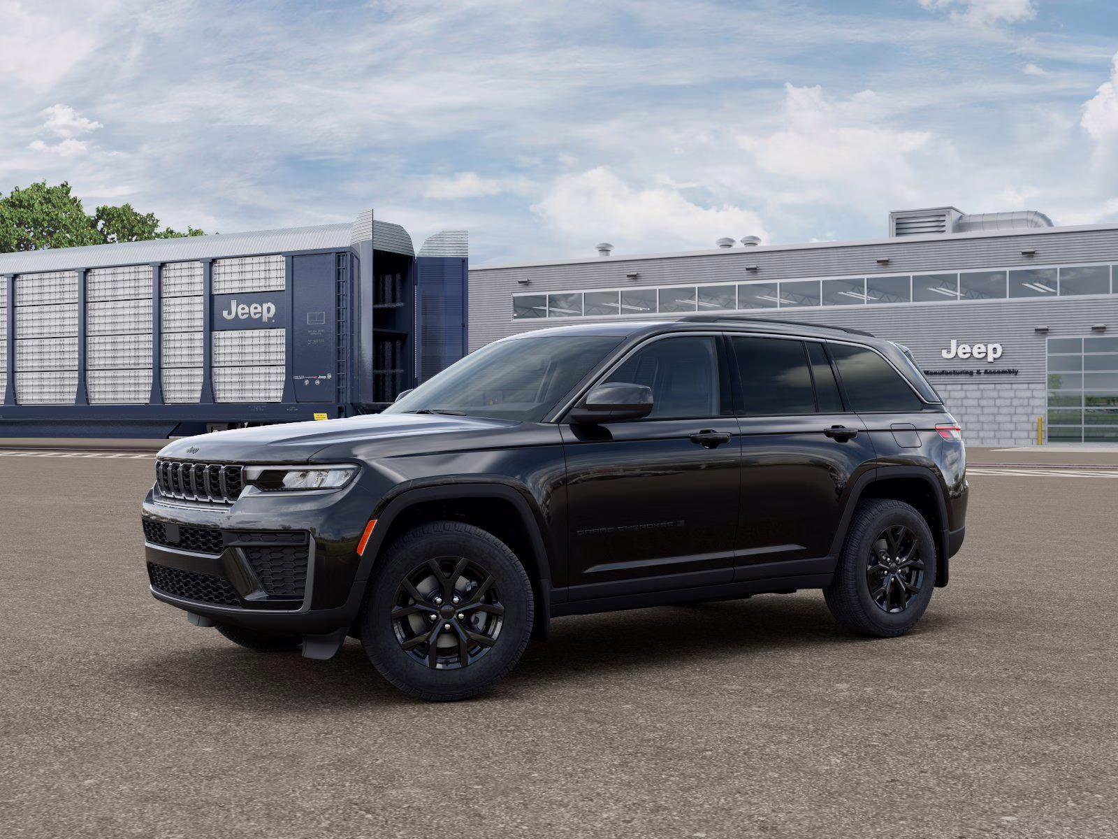 2026 Diamond Black Crystal Pearlcoat Jeep Grand Cherokee Laredo Altitude 4X4 SUV