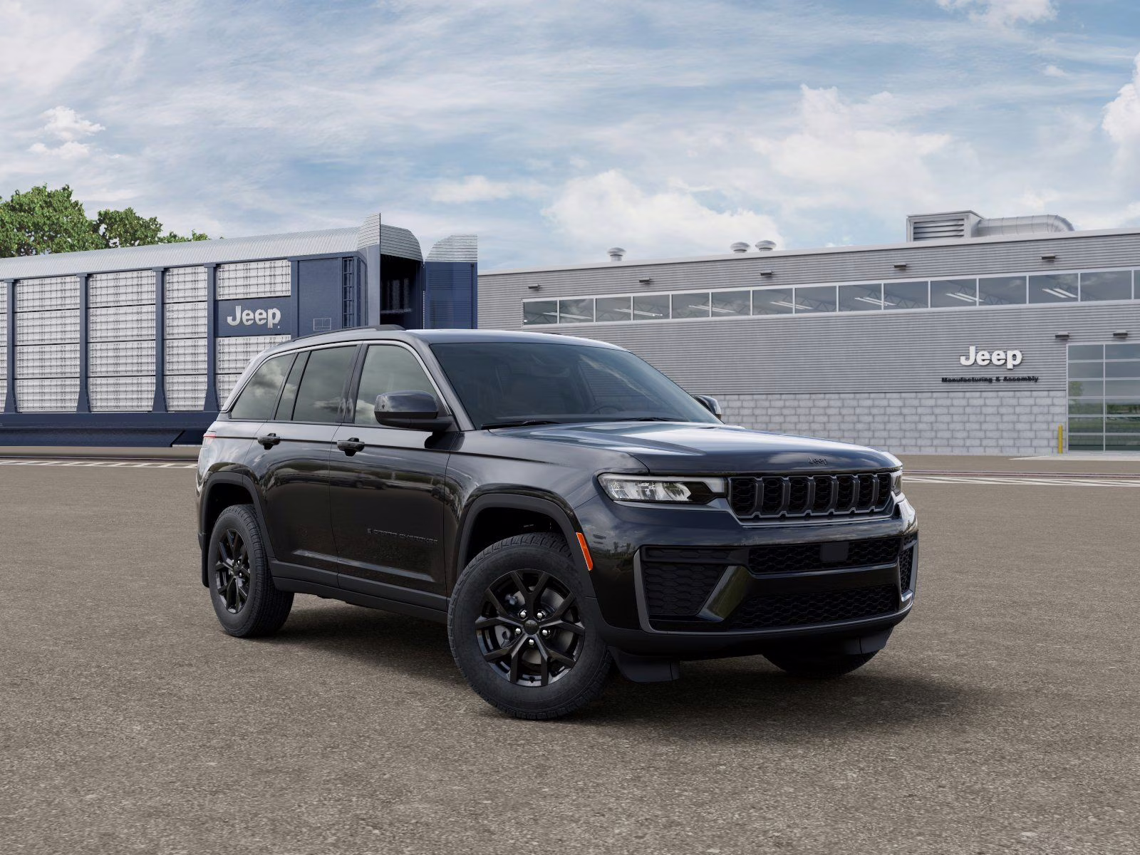 2026 Diamond Black Crystal Pearlcoat Jeep Grand Cherokee Laredo Altitude 4X4 SUV