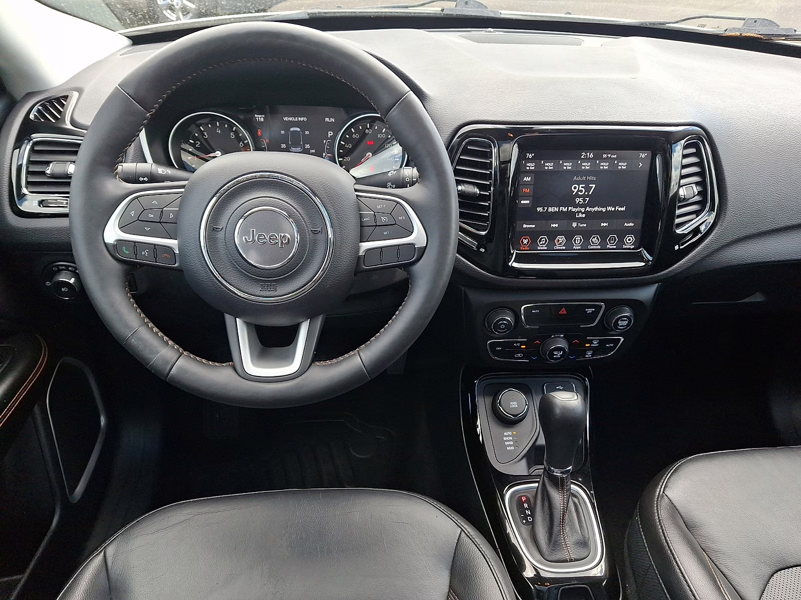 2018 White Clearcoat - PW3 Jeep Compass Limited 4x4 4X4