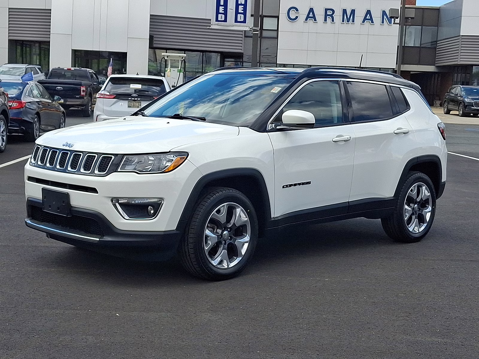 2018 White Clearcoat - PW3 Jeep Compass Limited 4x4 4X4