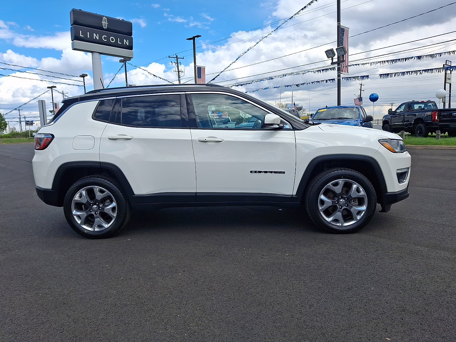 2018 White Clearcoat - PW3 Jeep Compass Limited 4x4 4X4