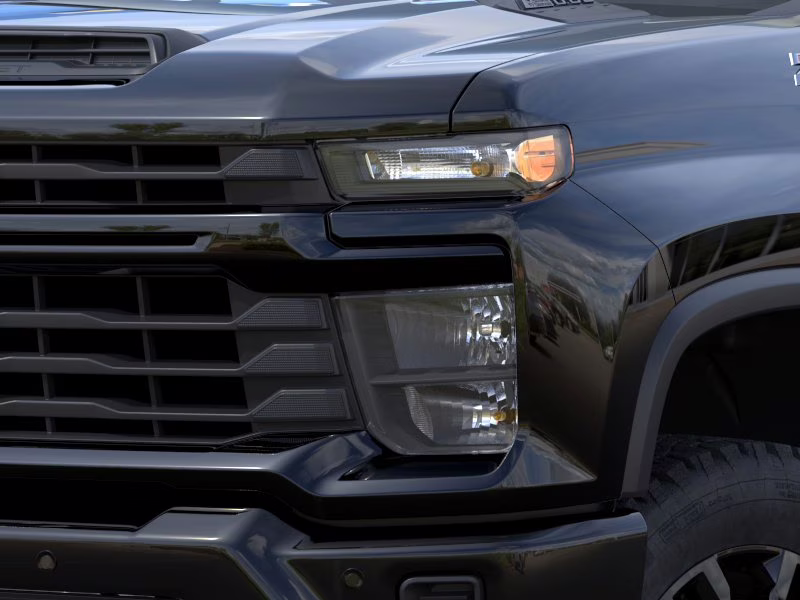 2026 Black Chevrolet Silverado 2500 HD Custom 4X4 Truck