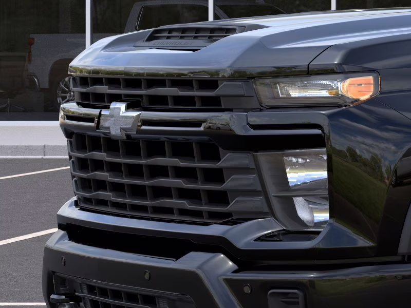 2026 Black Chevrolet Silverado 2500 HD Custom 4X4 Truck
