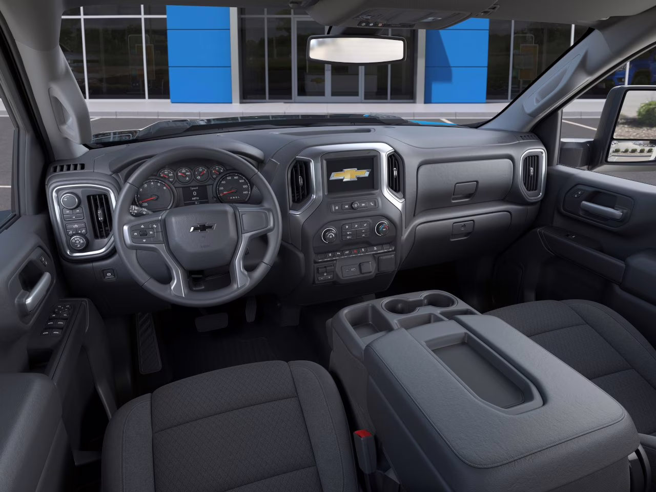 2026 Black Chevrolet Silverado 2500 HD Custom 4X4 Truck