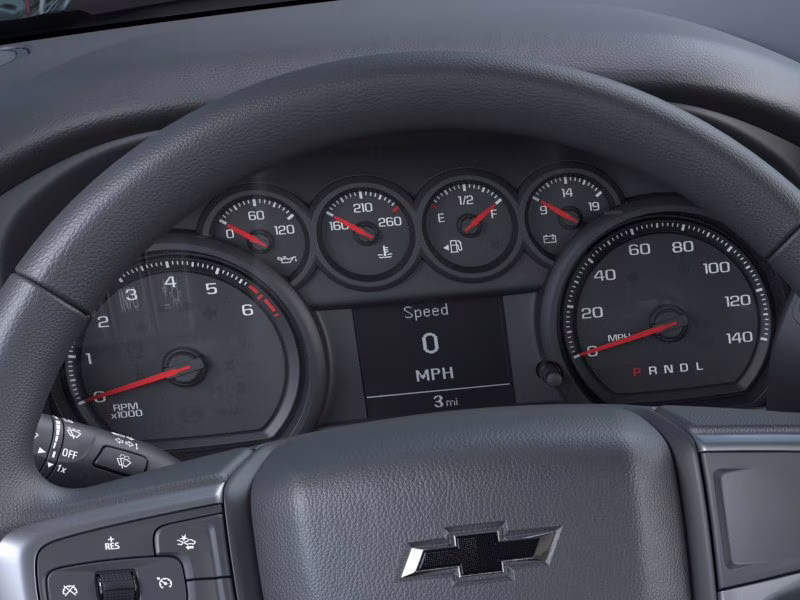 2026 Black Chevrolet Silverado 2500 HD Custom 4X4 Truck