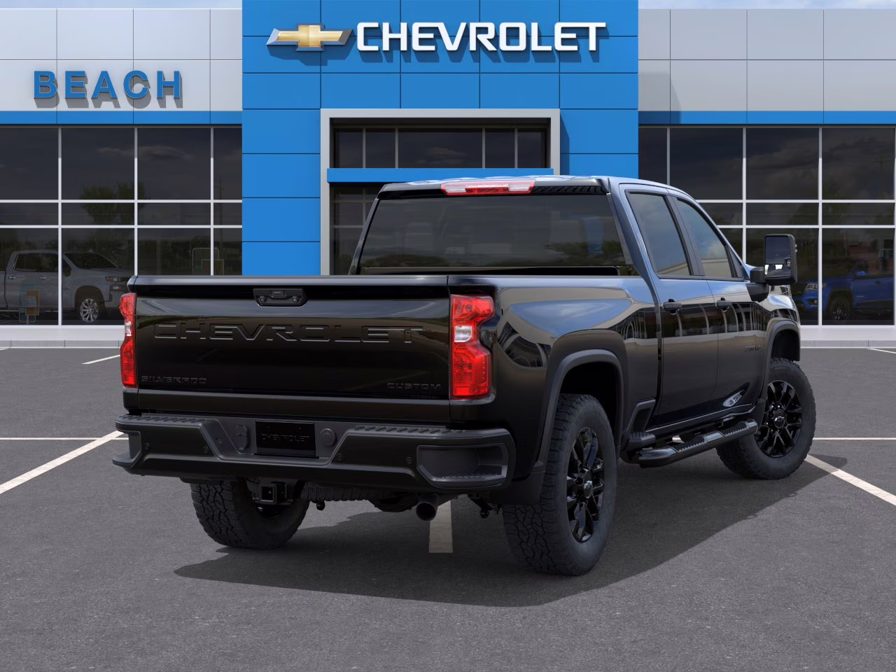 2026 Black Chevrolet Silverado 2500 HD Custom 4X4 Truck
